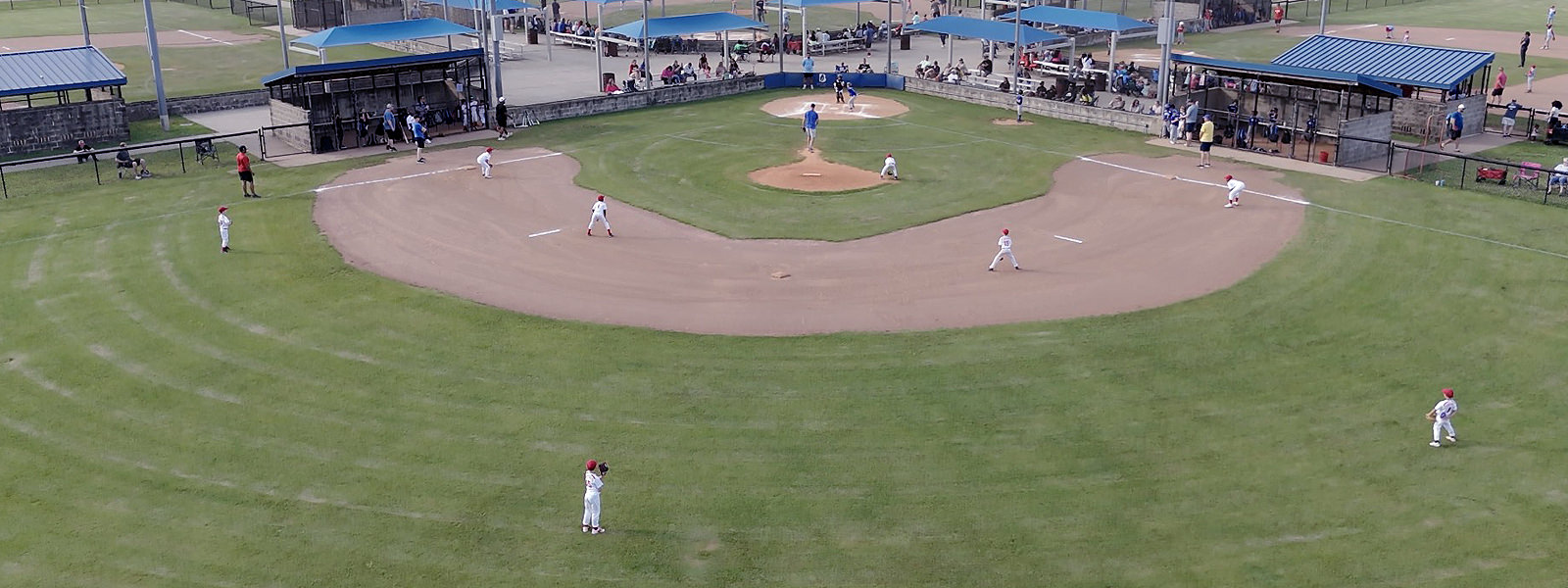 Baseball fields at Bishop Park