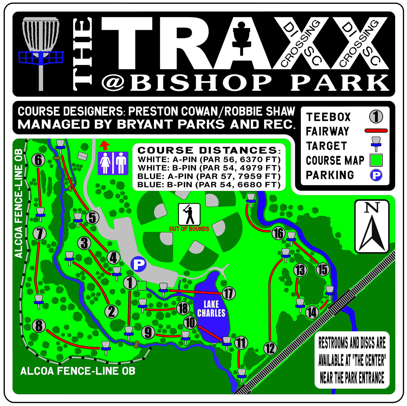 Disc Golf Map