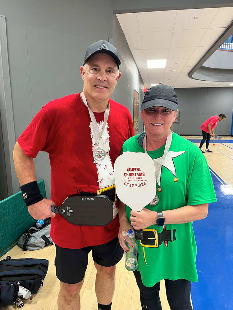 Christmas Pickleball Champs