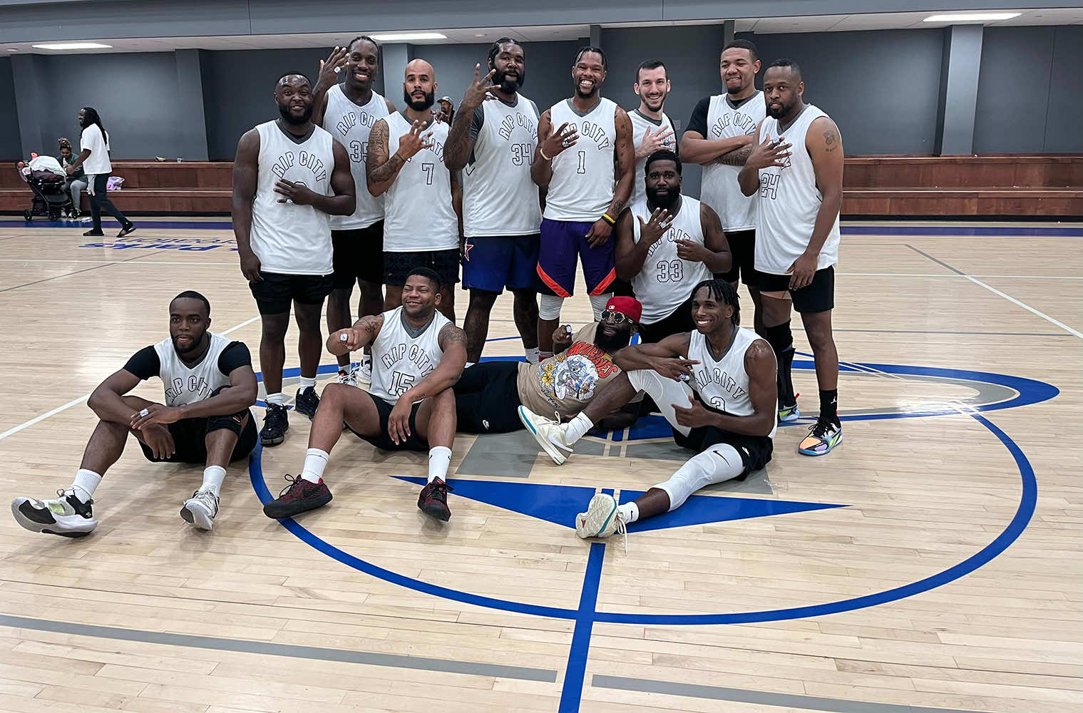 Adult Men's Basketball Champs